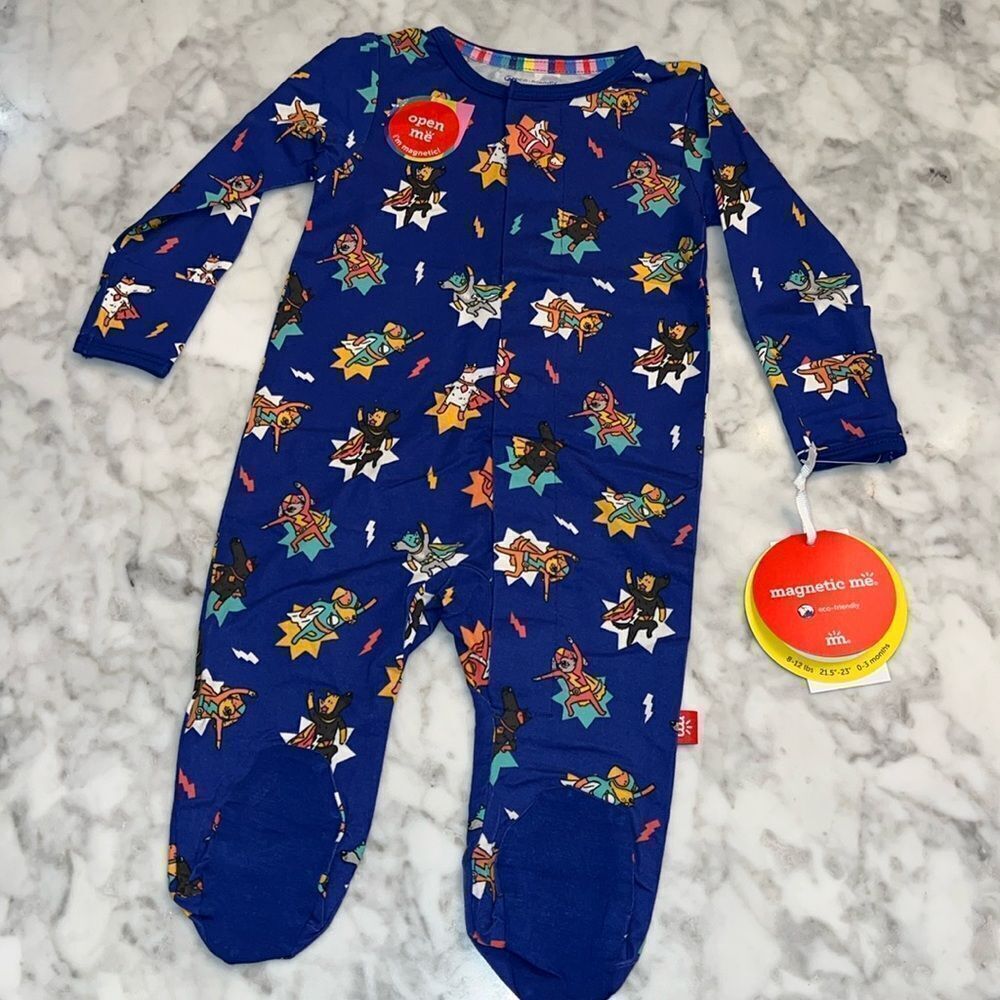 NWT MAGNETIC ME PUPPY MODAL FOOTIE